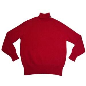 Vintage The Limited Lambswool Blend Turtleneck Sweater Size Medium Cozy Holiday